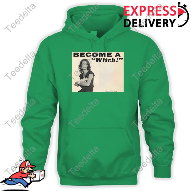 Letícia Become A Witch Freedom From Worry Hooded Sweatshirt