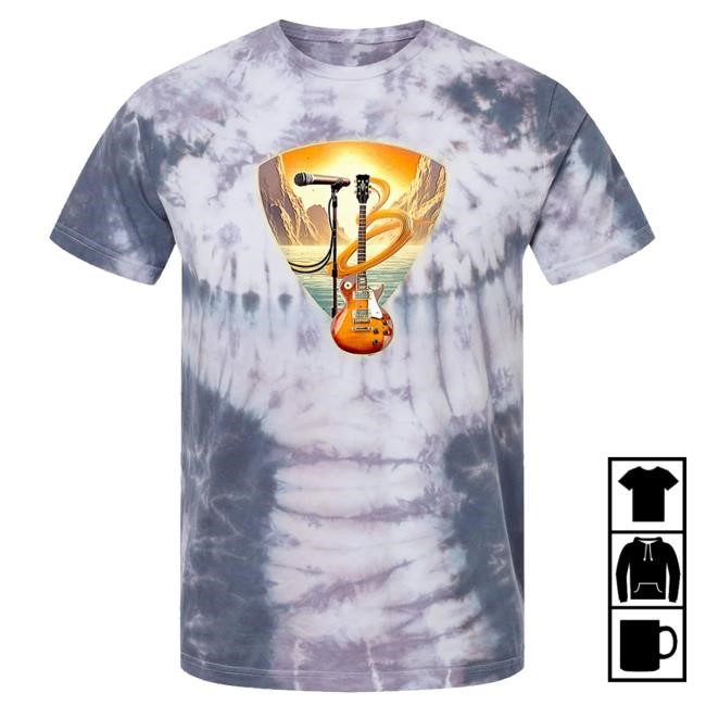 Official Jbonamassa Merch Blues Odyssey Lemer Tie Dye Tee Shirt