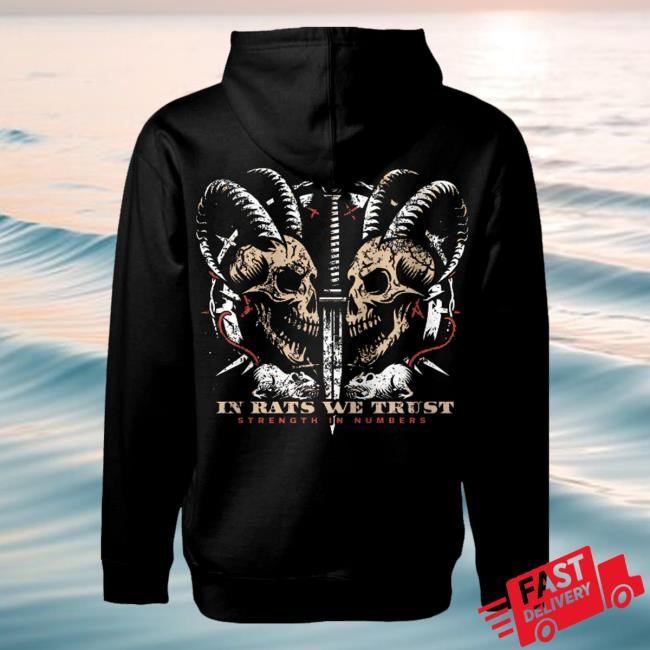 Gemini Rat In Rats We Trust Strenght In Numbers Long Sleeve T Shirt