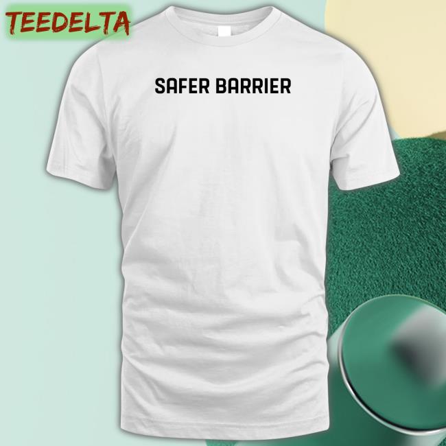 Justin Marks Wearing Safer Barrier T Shirts