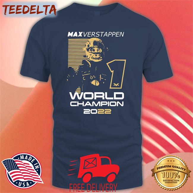 Verstappen Store Red Bull Max Verstappen World Champion 2022 T Shirt