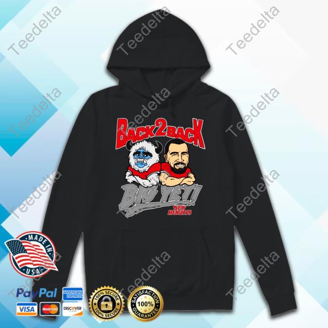 New Heights Back 2 Back Big Yeti Hoodie