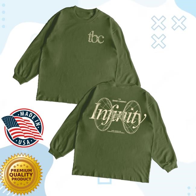 The Band Camino Merch Infinity Sweaters The Band Camino Merch Infinity Hoodie Sweatshirt