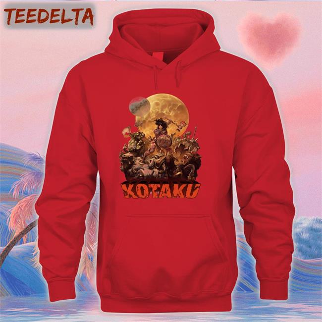 Kotaku Hoodied Sweatshirt Luke Plunkett