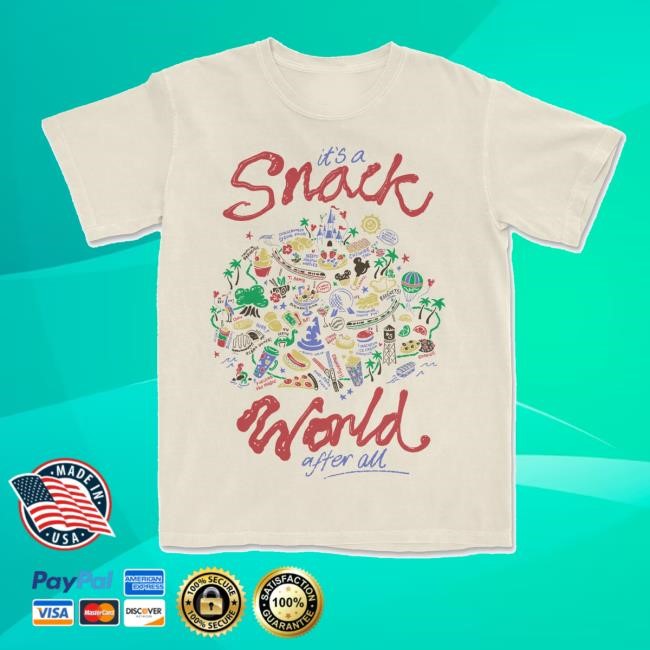Lostbrostradingco Merch Store It'S A Snack World After All Shirts