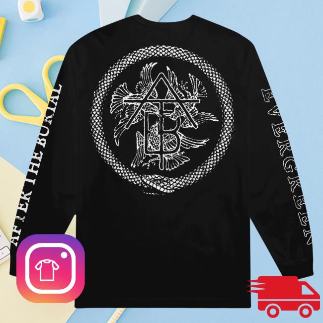 Official After The Burial Merch Evergreen Ouroboros Black Sweaters