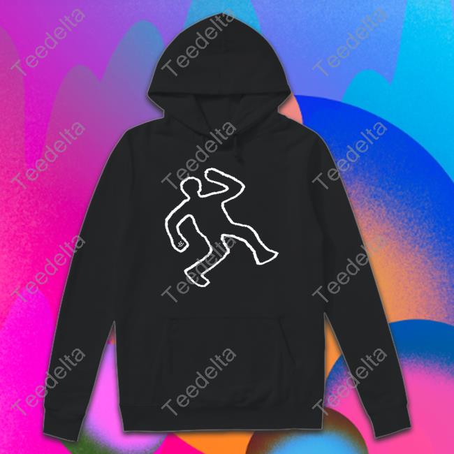 Ericdoa Chalk Outline Hoodie