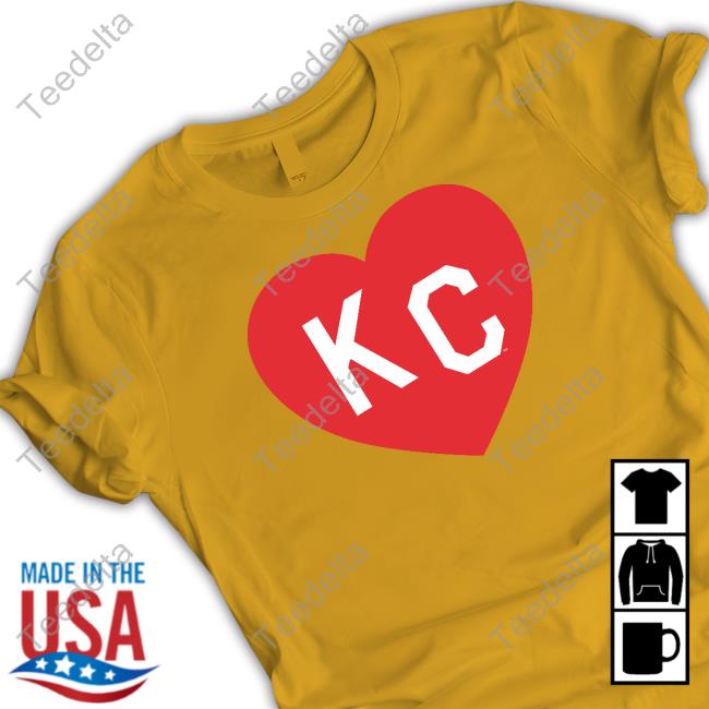Kc Heart Gold Sweatshirt