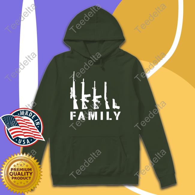 Irishpeachbackup Family Guns Tee Shirt
