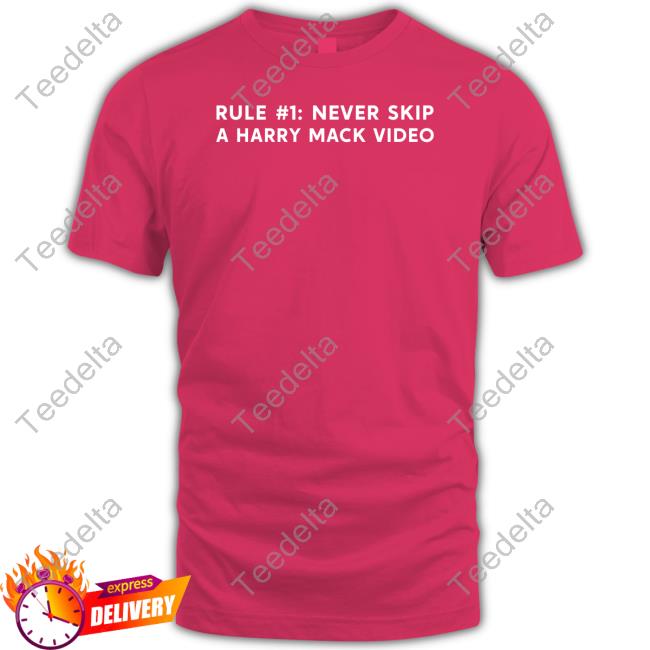 Harry Mack Merch Rule 1 Never Skip A Harry Mack Video Sweatshirt
