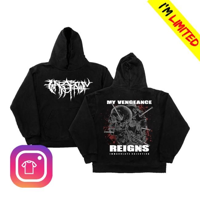 Blackheaven Records Merch Store Warspawn Vengeance Hooded Sweatshirt Blackheaven Records Merch Store Warspawn Vengeance T-Shirt