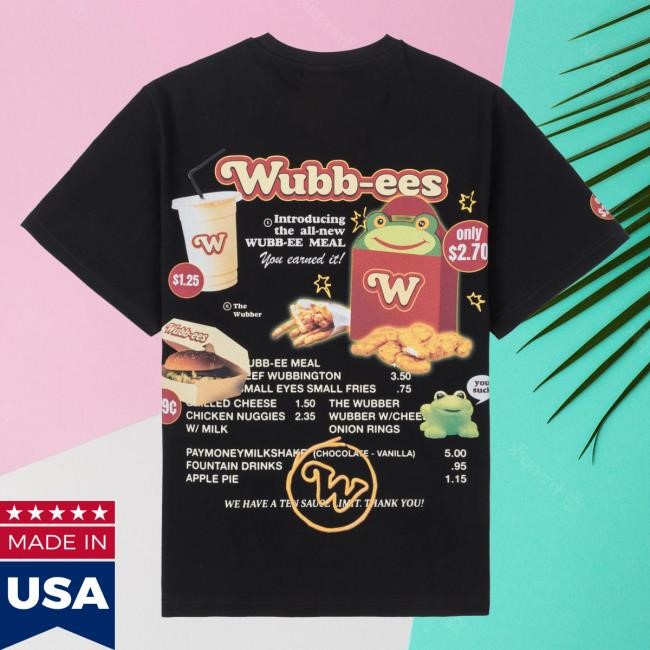 Trending Paymoneywubby Merch Drive-Thru Menu Oversized Sweater