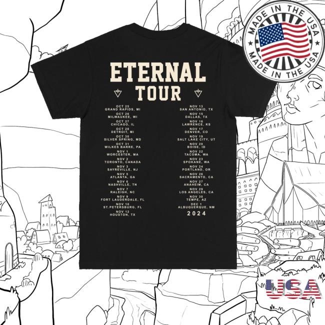 Tdwpband Merch Eternal Tour New Shirt