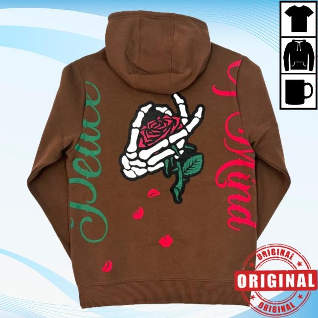 K-Momo Merch Rebel Minds Peace Of Mind Graphic Zip-Up T-Shirt