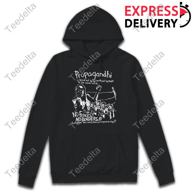 Propagandhi Band No Borders No Fences Funny T Shirt