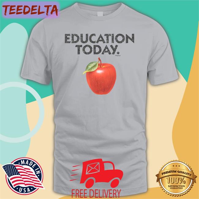 Yunhyeong Song Wearing Education Today Funny T Shirt Education Today Hoodie