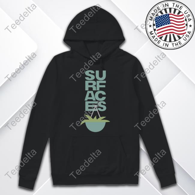 Surfacesmusic Where The Light Is Oil Green Tee Shirt