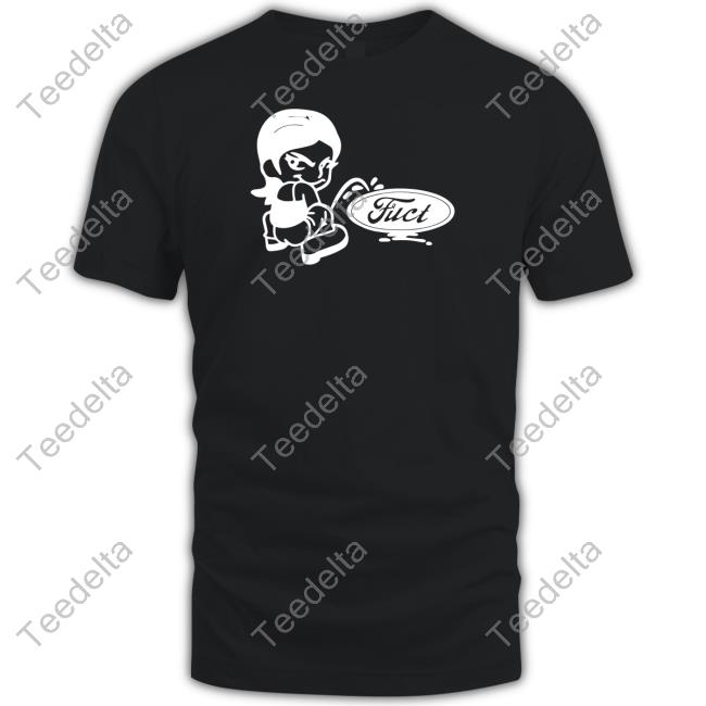 Official Fuct Oval Pee Girl T Shirt
