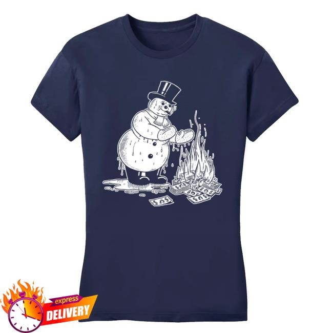 Original Tmbg Shop Merch Snowman T-Shirt (Women's) Tee Shirt