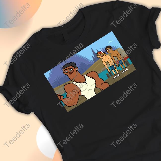 Wayne And Raj Looks At Caleb Shirts
