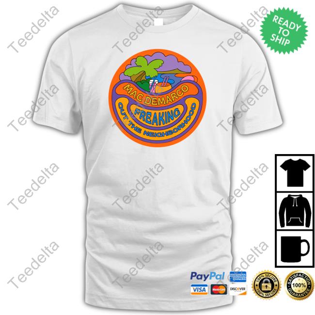 Strghtbladez Mac Demarco Freaking Out The Neighborhood Tee Shirt Macdemarco