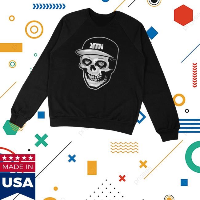 Killthe Merch Store Shop Skull Ktn Silver Foil T-Shirt
