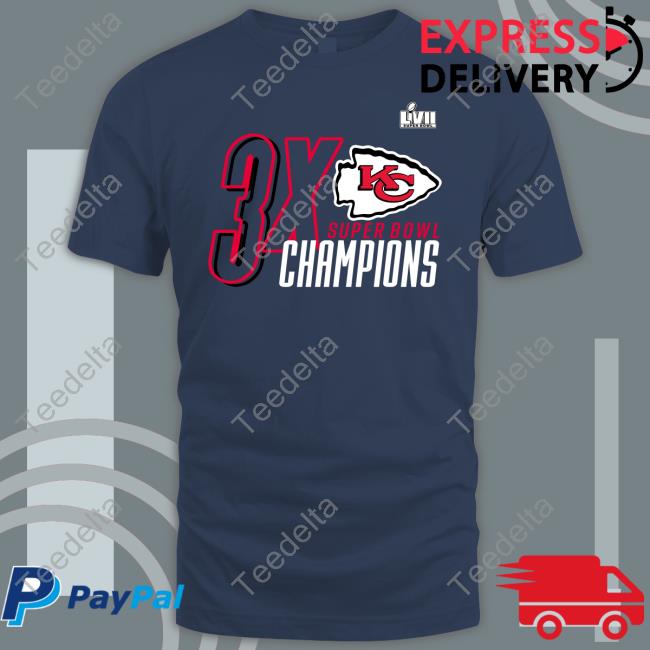 Livii 3X Kansas City Chiefs Super Bowl Champions Shirts