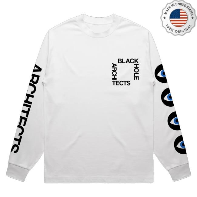 Architect Official Merch Store Death Stare White Longsleeve Funny Shirt