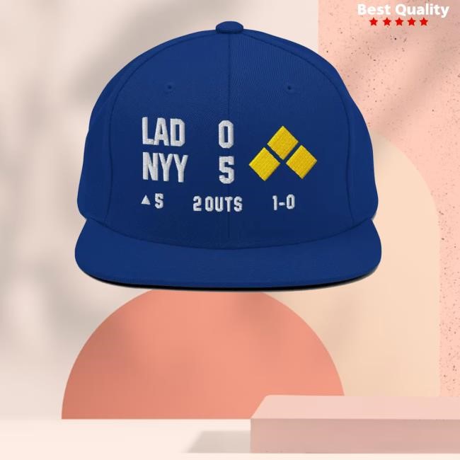 LA Dodgers World Series Game 5 Snapback Hat