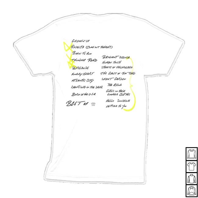 Best Of Bruce Springsteen Shirt Bruce Springsteen Tour Merch