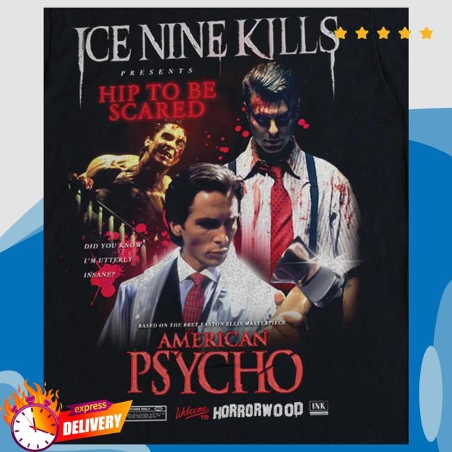 Ice Nine Kills Official Merch Hip To Be Scared Vintage Sweaters
