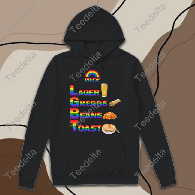 Pride Larger Greggs Beans Toast Hoodie