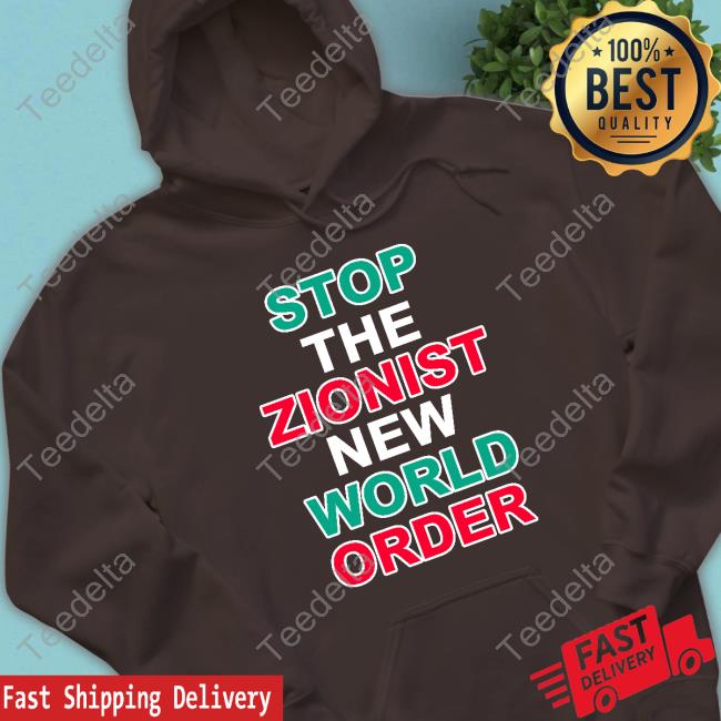 Stop The Zionist New World Order Sweatshirt