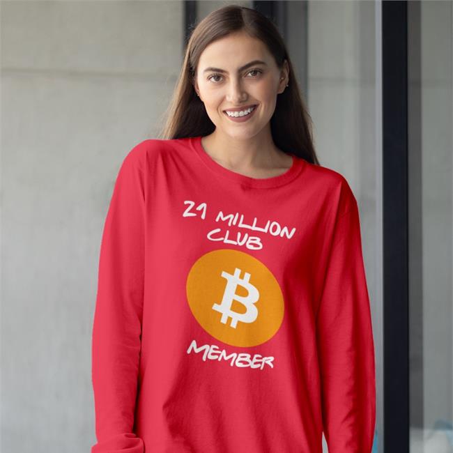 Coin Bureau Merch 21 Million Club Member Bitcoin Shirt Evasavagiou.Eth