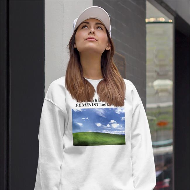 This Is What Real Feminist Looks Like White Tees Shirts That Go Hard This Is What Real Feminist Looks Like Tee