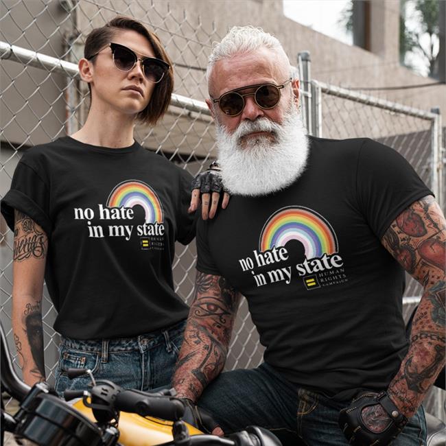 Ron Desantis No Hate In My State Rainbow Shirt