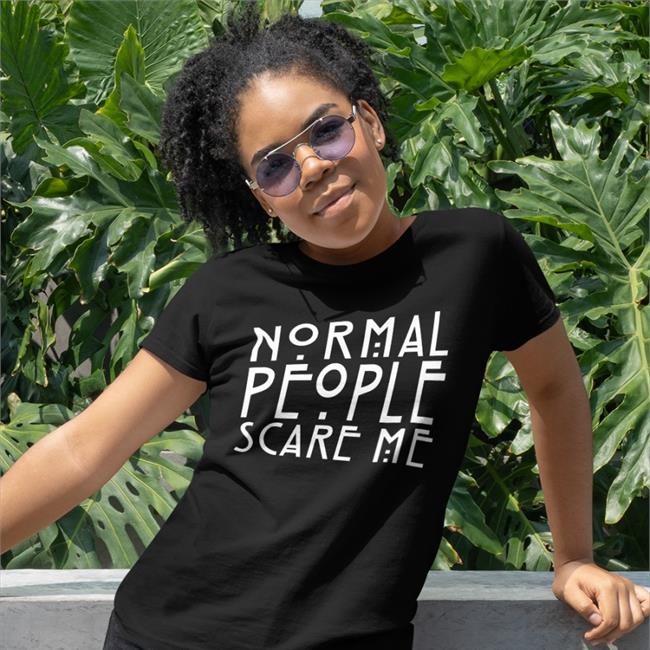 Teacaake Normal People Scare Me Shirt