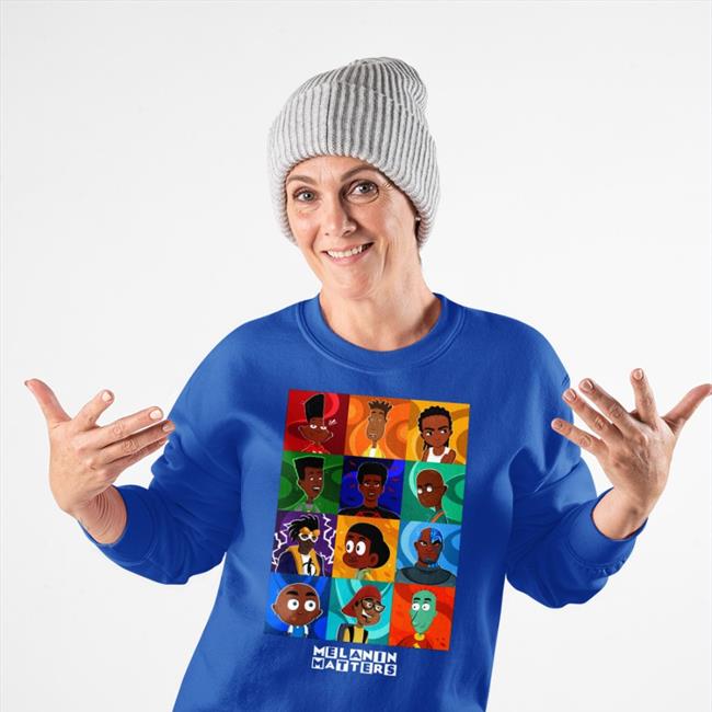 Thaddeus Black Boys In Cartoons Melanin Matters Shirt Hippy Potter Store