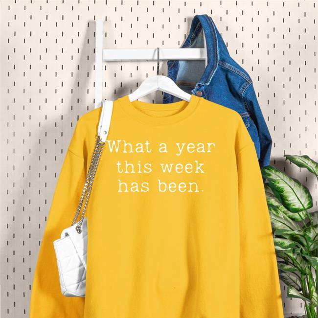 Heidi N. Moore What A Year This Week Has Been Hoodie Orange