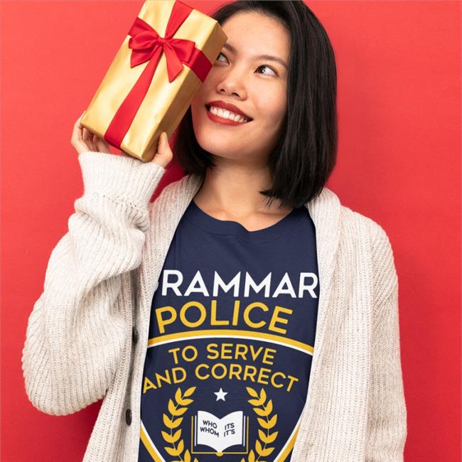 Grammar Police Hoodie