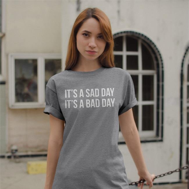 Barstool Sports Store Sad Day Bad Day Sweatshirt Black