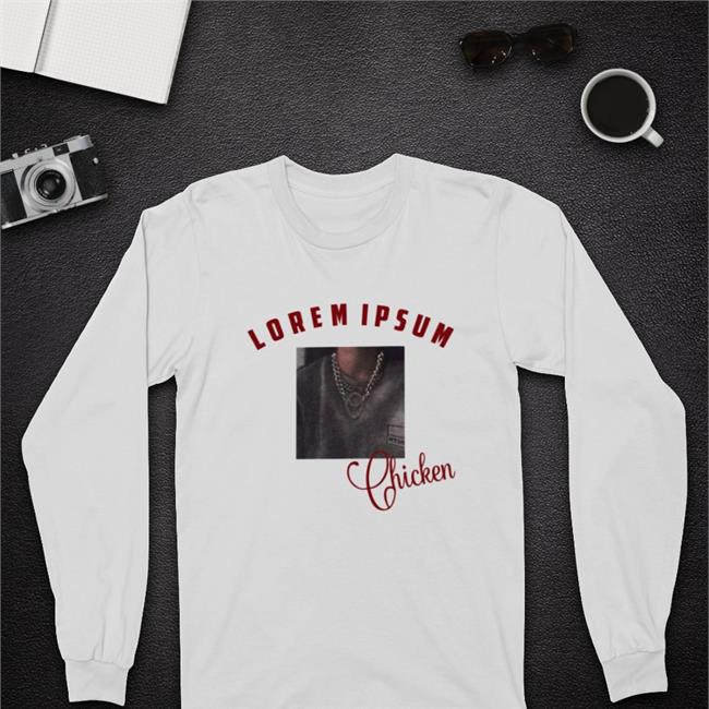 Lorem Ipsum Chicken Hoodie