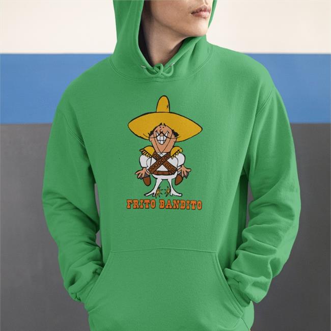 James Sowa Wearing Frito Bandito T-Shirt