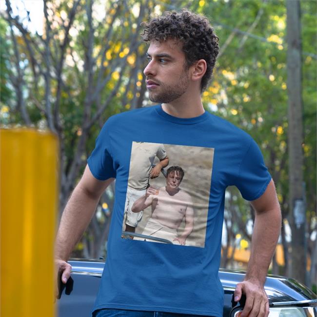 Elon Musk Without In Mykonos Shirt