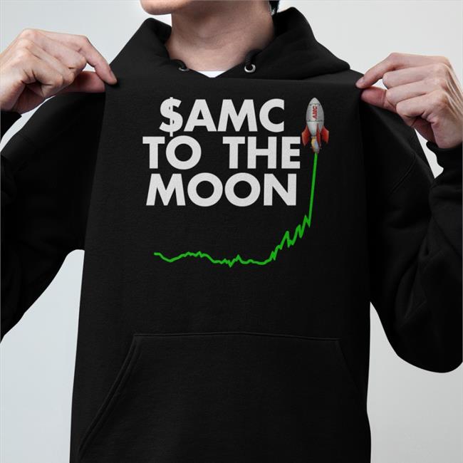 Amc Stock To The Moon Hoodie