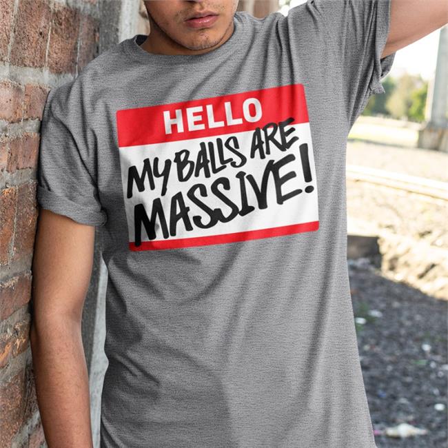 The Miz My Balls Are Massive Tee