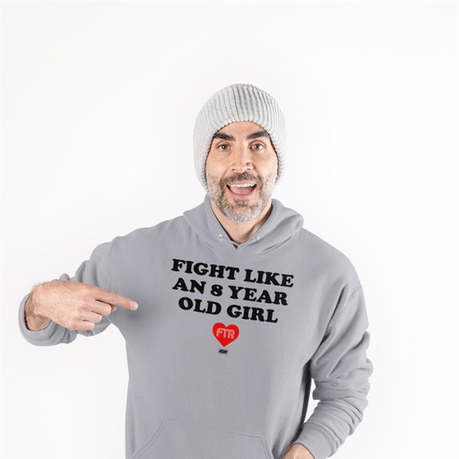 Shopaew Fight Like An 8 Year Old Girl Ftr Shirt