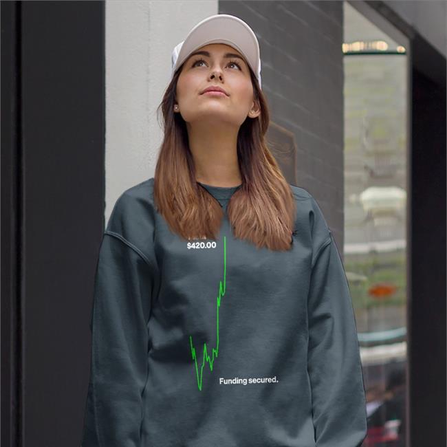 Tesla $42000 Funding Secured T Shirt