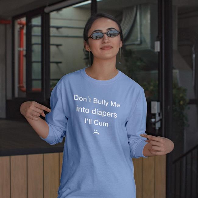 Purple Lizard Wizard Don't Bully Me Into Diapers I'll Cum Shirt Jetthedrake