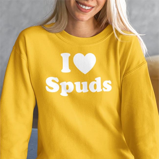 Shockproofbeats I Heart Spuds Hoodie Sweatshirt